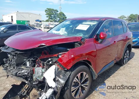 2021 Nissan Rogue Sv Fwd z USA, uszkodzony, nr VIN JN8AT3BA2MW008708